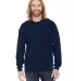 2007W Fine Jersey Long Sleeve T-Shirt Navy front view