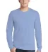 2007W Fine Jersey Long Sleeve T-Shirt Baby Blue front view