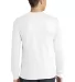 2007W Fine Jersey Long Sleeve T-Shirt White back view