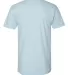 2456W Fine Jersey V-Neck T-Shirt LIGHT BLUE back view
