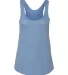 TR308W Women's Triblend Racerback Tank ATHLETIC BLUE front view