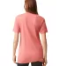 TR401W Triblend Track T-Shirt in Tri-coral back view