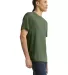 TR401W Triblend Track T-Shirt in Tri-olive side view