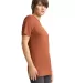 TR401W Triblend Track T-Shirt in Tri-rust side view