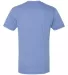 TR401W Triblend Track T-Shirt ATHLETIC BLUE back view