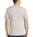 TR401W Triblend Track T-Shirt in Tri-oatmeal back view