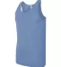 TR408W Triblend Tank ATHLETIC BLUE side view