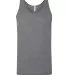 TR408W Triblend Tank ATHLETIC GREY front view