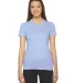 2102W Women's Fine Jersey T-Shirt Baby Blue front view