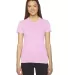 2102W Women's Fine Jersey T-Shirt Pink front view
