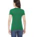 BB301W Ladies' Poly-Cotton Short-Sleeve Crewneck in Kelly green back view