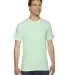 American Apparel 2001W Fine Jersey T-Shirt Lime front view