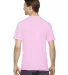 American Apparel 2001W Fine Jersey T-Shirt Pink back view