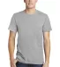 American Apparel 2001W Fine Jersey T-Shirt Heather Grey front view