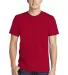 American Apparel 2001W Fine Jersey T-Shirt Red front view