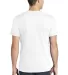American Apparel 2001W Fine Jersey T-Shirt White back view