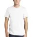 American Apparel 2001W Fine Jersey T-Shirt White front view