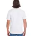 2001ORW Adult Organic Fine Jersey Classic T-Shirt WHITE back view