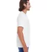 2001ORW Adult Organic Fine Jersey Classic T-Shirt WHITE side view
