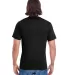 2001ORW Adult Organic Fine Jersey Classic T-Shirt BLACK back view