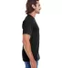 2001ORW Adult Organic Fine Jersey Classic T-Shirt BLACK side view