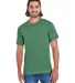 2001ORW Adult Organic Fine Jersey Classic T-Shirt PINE front view