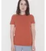 American Apparel 23215OW Ladies' Organic Fine Jers CEDAR front view