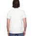 2011W Unisex Power Washed T-Shirt White back view