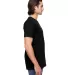 2011W Unisex Power Washed T-Shirt Black side view