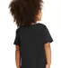 Port & Company CAR54T Toddler Core Cotton Tee Jet Black back view