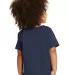 Port & Company CAR54T Toddler Core Cotton Tee Navy back view