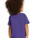 Port & Company CAR54T Toddler Core Cotton Tee Purple back view