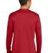 244 PC380LS Port & Company  Long Sleeve Performanc Red back view