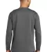 244 PC590 Port & CompanyPerformance Fleece Crewnec Charcoal back view