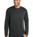 244 PC590 Port & CompanyPerformance Fleece Crewnec Jet Black front view