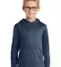 244 PC590YH Port & CompanyYouth Performance Fleece Deep Navy front view