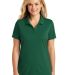 242 LK110 Port Authority Ladies Dry Zone UV Micro- in Deep forest gn front view