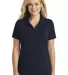 242 LK110 Port Authority Ladies Dry Zone UV Micro- in River blue nvy front view