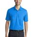 242 K110 Port Authority Dry Zone UV Micro-Mesh Pol in Coastal blue front view