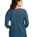 242 LK5433 Port Authority Ladies Concept 3/4-Sleev in Dusty blue back view