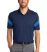 232 881657 Nike Golf Dri-FIT Commander Polo Midn Nvy/Ph Bl front view