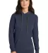 1001 LNEA500 New Era  Ladies French Terry Pullover True Navy front view