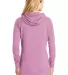 1001 LNEA510 New Era  Ladies Tri-Blend Fleece Pull Lilac Hthr back view