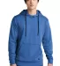 1001 NEA510 New Era  Tri-Blend Fleece Pullover Hoo in Royal heather front view
