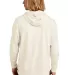 1001 NEA510 New Era  Tri-Blend Fleece Pullover Hoo in Softbeige back view