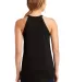 DT137L District Made  Ladies Perfect Tri  Rocker T in Black back view