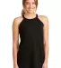 DT137L District Made  Ladies Perfect Tri  Rocker T in Black front view