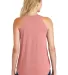 DT137L District Made  Ladies Perfect Tri  Rocker T in Blush frost back view