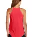 DT137L District Made  Ladies Perfect Tri  Rocker T Red Frost back view