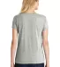 DM465A District Made  Ladies Cosmic V-Neck Tee Grey Astro back view